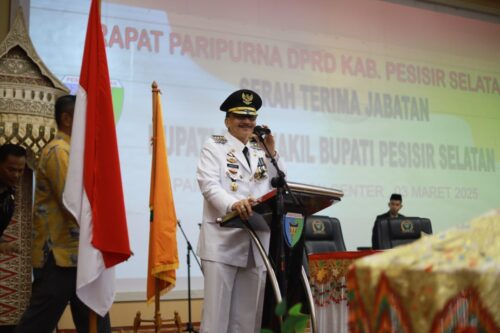 Sampaikan Pidato Perdana, Hendrajoni Siap Bangun Pariwisata Unik 1 2 4 e1741005812260