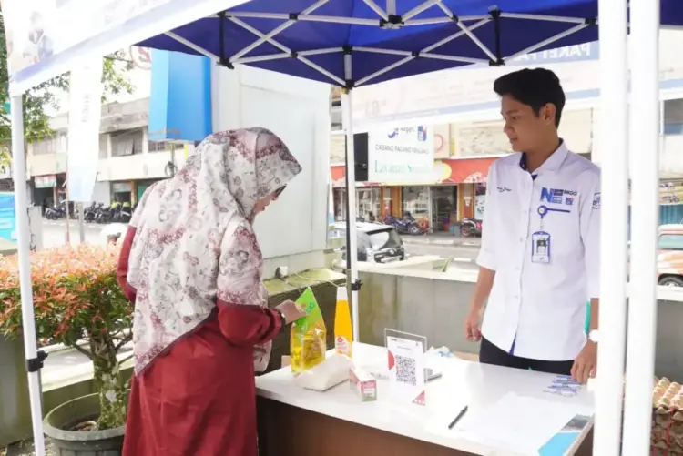 Bank Nagari Gelar Bazar Ramadhan