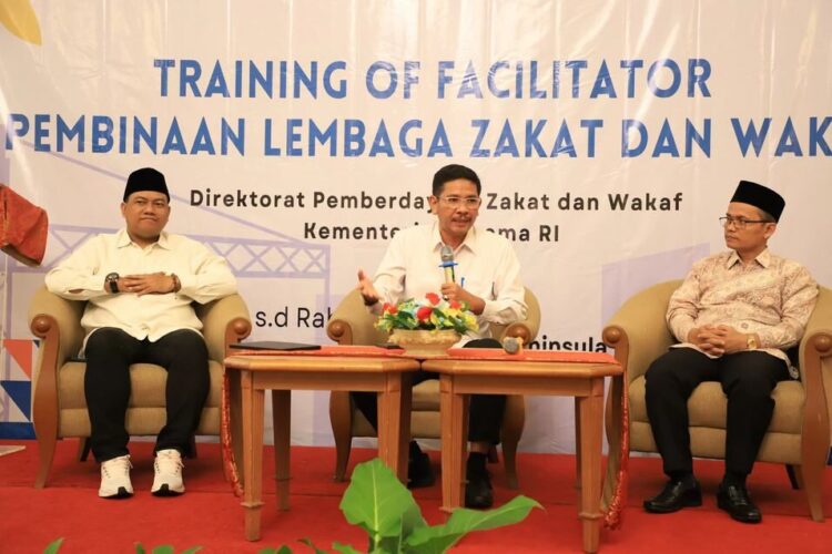 Pengumpulan Ditarget Naik 10 Persen, Zakat Harus Berkontribusi dalam Pengentasan Kemiskinan 1 TRAINING OF FACILITATOR— Training of Facilitator (ToF) Pembinaan Lembaga Zakat dan Wakaf di Jakarta, Selasa (18/3).