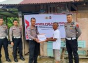 Bentuk Perhatian Polres Sawahlunto, Berikan Bantuan Sosial pada Warga yang Membutuhkan