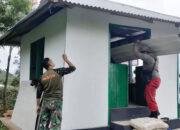 Satgas TMMD dan Warga Rehab Musala di Koto Ilalang