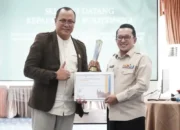Tercepat Rekonsiliasi Pajak Pusat Atas Belanja Daerah, Bupati Eka Putra Diganjar Penghargaan