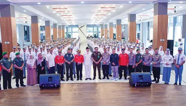 Seleksi Paskibraka 2025 Transparan dengan Sistem Digital 1 PEMBUKAAN SELEKSI PASKIBRAKA— Wakil Wali Kota Padang Maigus Nasir secara resmi membuka Seleksi Calon Paskibraka Tingkat Kota Padang Tahun 2025, di Gedung Youth Center, Rabu (19/3).