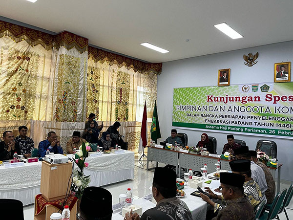 Komisi VIIII DPR RI, Dukung Kelanjutan Pembangunan Asrama Haji 1 KUNJUNGAN—Komisi VIII DPR RI Lisda Hendrajoni saat kunjungan kerja spesifik dalam rangka persiapan penyelengaraan ibadah haji 1446H/2025M .