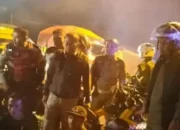 Wako Ramadhani Kirana Pimpin Operasi Gabungan,  Tim Bubarkan  Puluhan Pengunjung Sedang Meneguk Tuak di Terminal