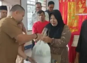 PT Bukit Asam Peduli, Berikan 600 Paket Bahan Pokok