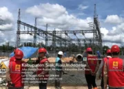 Tak Hanya Bangun Infrastruktur Ketengalistrikan, PLN Tegaskan Komitmen Zero Accident di Siak