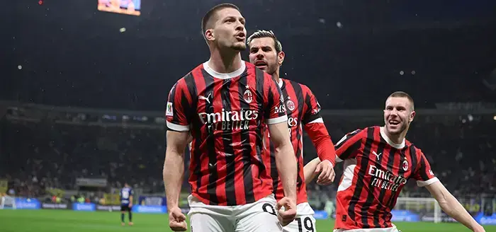 Hancurkan Impian Treble Inter, Dua Gol Luka Jovic Bawa AC Milan ke Final Coppa Italia 1 2025.04.23 Report InterMilan CI WebHP