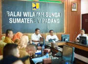Terkait Permasalahan Irigasi, Sungai dan Embung, Bupati Jon Firman Pandu Kunjungi BWS Sumatera V