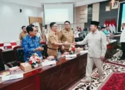Bupati Solsel Hadiri Rakor Penguatan Pelayanan Pertanahan Bersama Menteri ATR/BPN