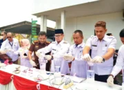 Pemko Apresiasi Pemusnahan BB oleh Kejari Bukittinggi