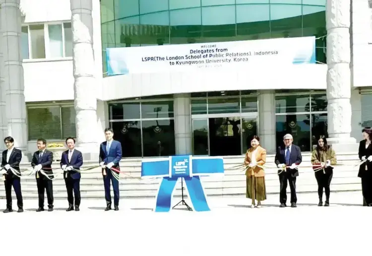 Kerja sama dengan Kyungwoon University, LSPR Institute Siap Berikan Akses Pendidikan untuk WNI di Korea Selatan 1 KERJASAMA— SPR Institute yang membangun kerja sama dengan Kyungwoon University, Korea Selatan.