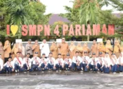 Yota Balad Jadi  Inspektur Upacara di SMP N 4 Pariaman, Laksanakan Tugas dengan Baik