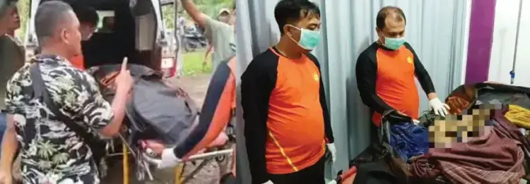 5 Hari Hilang Diterkam Buaya, Potongan Kaki Kanan Penembak Ikan Ditemukan 1 EVAKUASI— Tim SAR gabungan mengevakuasi potongan kaki kanan penembak ikan yang hilang diterkam buaya.