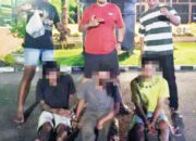 3 Sekawan Nekat Mencuri Tiang Besi Penyangga Kabel Listrik