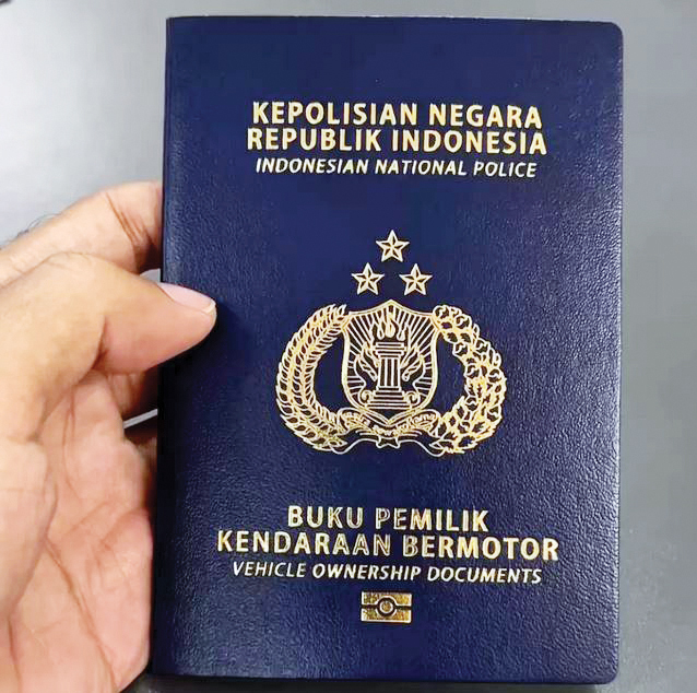 BPKB Elektronik Resmi Diterapkan untuk Kendaraan Roda Empat Baru, Mutasi Kendaraan cuma Butuh Sehari! 1 BPKB ELEKTRONIK— Tampilan BPKB elektronik.