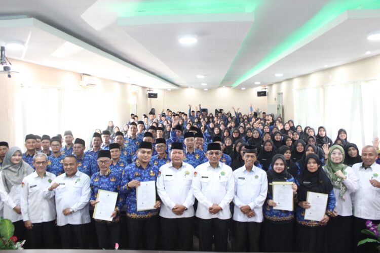 164 PPPK Kemenag Tanah Datar Dilantik Menag 1 164 PPPK Di Lingkungan Kemenag Tanah Datar Dilantik Menteri Agama Secara Daring