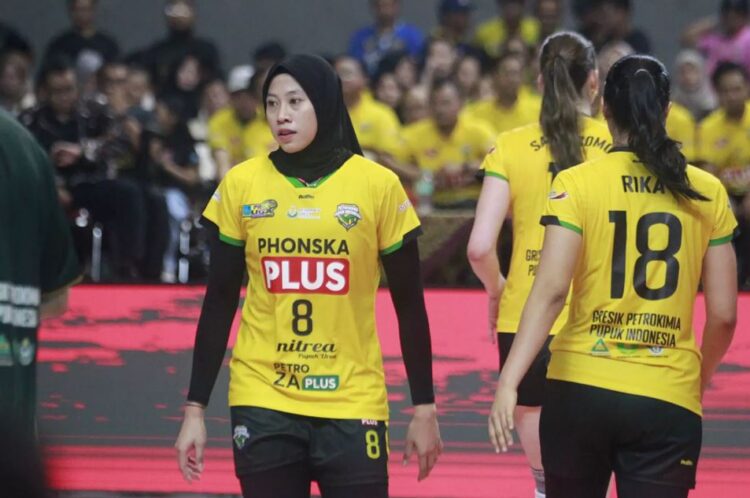 Megawati Hangestri Kembali ke Pelatnas, Isyaratkan Main di Luar Negeri Usai Tinggalkan Gresik Petrokimia 1 PEMAIN TIMNAS— Megawati Hangestri saat tampil bersama Gresik Petrokimia. Megawati kembali dipanggil menjadi pemain andalan Timnas Voli Putri jelang AVC Nations Cup.