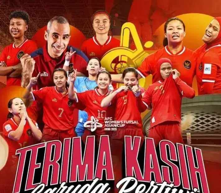 Dihancurkan Tiongkok 0-6, Timnas Futsal Putri Indonesia Gagal Lolos ke Semifinal 1 1hfhf