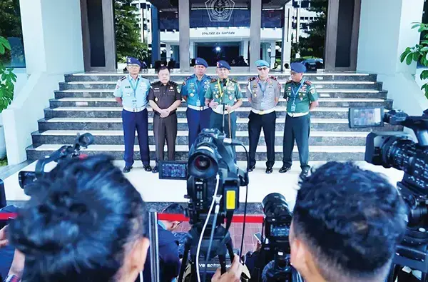 Akui Ada Prajurit TNI Terjerat Judol, Puspom TNI Gelar Penyuluhan hingga Razia Gadget 1 ANTISIPASI JUDOL— Danpuspom TNI Mayjen TNI Yusri Nuryanto menjelaskan sejumlah langkah yang dilakukan oleh Puspom TNI untuk mengatasi berbagai masalah hukum yang menjerat prajurit TNI.