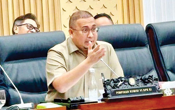 BPP HIPMI Audiensi dengan DPR, Andre Rosiade: UMKM dan Pengusaha Muda jadi Prioritas Kebijakan BUMN 1 AUDIENSI— Wakil Ketua Komisi VI DPR RI, Andre Rosiade saat menerima audiensi dari Badan Pengurus Pusat Himpunan Pengusaha Muda Indonesia (BPP HIPMI), di gedung DPR RI, akhir pekan lalu.