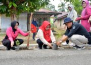 Bulan Bakti Dasawisma dan BBGRM, TP PKK Agam Gelar Goro di Dasawisma Pelangi 4