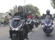 Lewat Kampanye #Cari_Aman, PT Menara Agung Ajak Pengendara Motor Fokus saat Berkendara