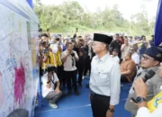 Menteri PU Tinjau Lokasi Rencana Pembangunan Sabo Dam