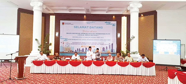 Musrenbang Bukittinggi Menuju RPJMD 2025–2029, Air Bersih, Drainase, hingga Tunggakan Pajak jadi Isu Strategis 1 MUSRENBANG— Musrenbang Kota Bukittinggi dalam rangka penyusunan RKPD 2026 dan RPJMD 2025–2029 yang dilaksanakan di Kediaman Resmi Wali Kota Bukittinggi.