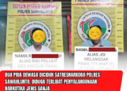 Oknum PNS dan Buruh Kepergok Pesta Ganja