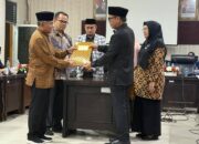 DPRD Kota Solok Sampaikan Rekomendasi Perubahan Perda OPD
