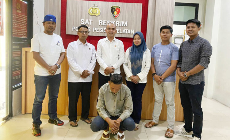 KDRT— Pelaku GKYP ditangkap Tim Satresrkrim Polres Pessel atas kasus KDRT terhadap istrinya.