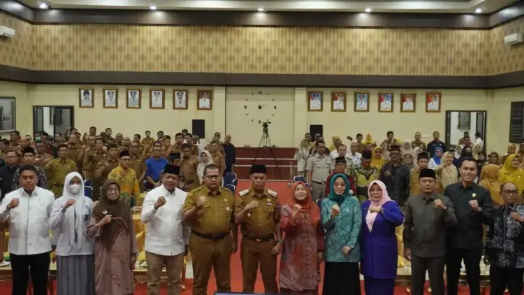 Pemko Payakumbuh Tetapkan 5 Misi Utama sebagai Fondasi RPJMD 2025-2029 1 MUSRENBANG—Wawako Payakumbuh menghadiri pembukaan Musrenbang RPJMD Tahun 2025-2029, di Aula Ngalau Indah Balai Kota Payakumbuh, Senin (5/5).