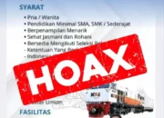 KAI Divre II Sumbar Imbau Masyarakat Waspada Penipuan Berkedok Rekrutmen