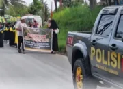 Polsek Barangin Kawal Rombongan Pawai Khatam Quran