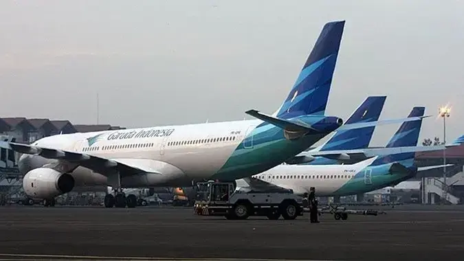 Bos Garuda Indonesia Buka Suara Soal Kandangkan 15 Pesawat 1 Ilustrasi pesawat garuda.