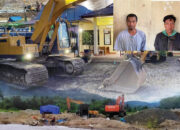 Lagi, Ditreskrimsus Polda Sumbar Tindak Tambang Emas Ilegal, Dua Pelaku Ditangkap, Ekskavator Disita