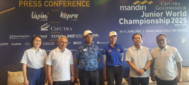 Akselerasi Atlet Muda Menuju Dunia, MCGJWC 2025 Resmi Digelar 1 KEJUARAAN DUNIA GOLF— Mandiri Ciputra Golfpreneur Junior World Championship (MCGJWC) 2025, kejuaraan dunia golf junior paling bergengsi di Indonesia.