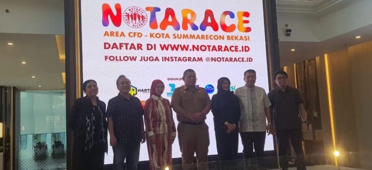 BALAP LARI— Notarace, acara yang juga menjadi event HUT INI ke-117 tersebut akan menggelar tiga kategori lari yakni 2,5K, 5K, dan 10K.