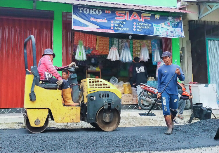 111 jalan sudah diaspal