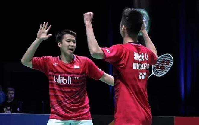 Tuan Rumah Tanpa Gelar Lagi, Kevin/Marcus Jadi Kenangan Terakhir 1 GANDA PUTRA— Kevin Sanjaya/Marcus Fernaldi Gideon adalah pahlawan Merah Putih terakhir yang juara di Indonesia Open pada 2021.
