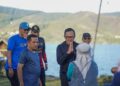 WamendagriTinjau Potensi Wisata Danau Diatas  
