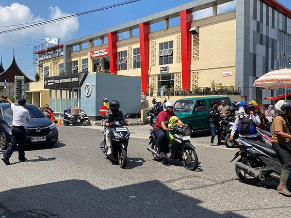 Sistem Satu Arah di Kawasan Pasar Dinilai Efektif