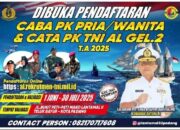 TNI AL Panggil Generasi Muda Sumbar untuk Menjadi Prajurit Jalasena, Danlantamal II: Tidak Ada Pungutan Biaya   