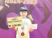 Arka Rafassya Harumkan Nama Agam, Raih Juara Tiga Olimpiade Sains Nasional