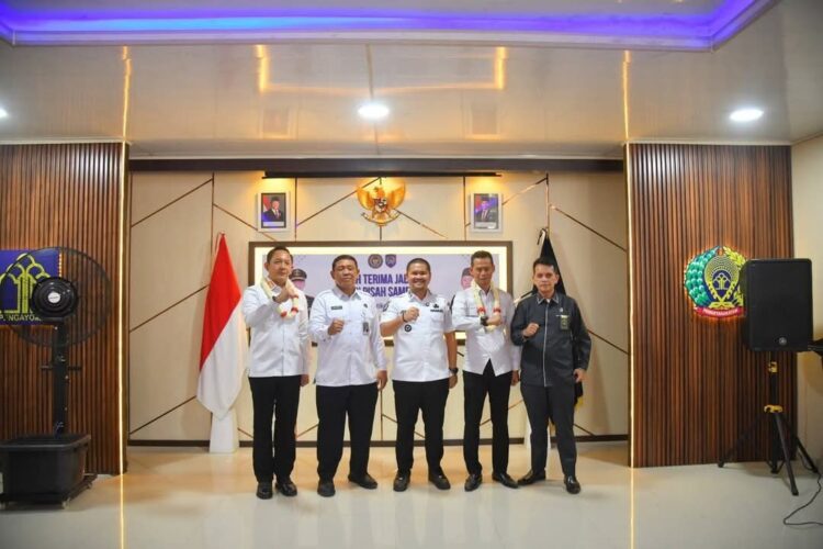 HADIRI PISAH SAMBUT—Wakil Wali Kota Sawahlunto, Jeffry Hibatullah, menghadiri acara pisah sambut Kepala Lembaga Pemasyarakatan (Lapas) Narkotika Sawahlunto