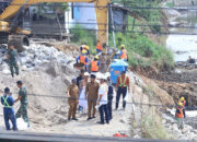 Wako Solok Tinjau Pembangunan Laydam Sungai Batang Lembang