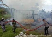 Ditinggal Berobat ke Padang, Rumah Anggota DPRD Mentawai Ludes Terbakar