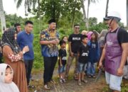 Perdana, Sapi Bantuan Presiden Disembelih di Masjid Nurul Iman Desa Naras I