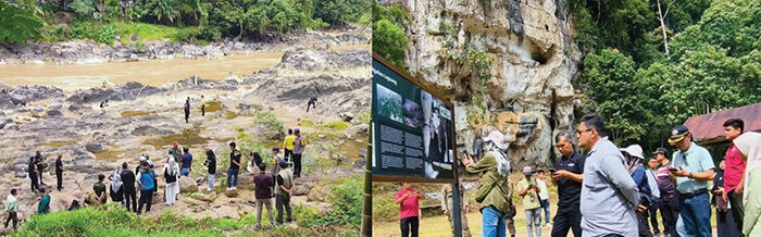 Pemerintah Pusat Resmi Usulkan Geopark Ranah Minang Silokek ke UNESCO Global Geopark, Tim UNESCO akan Datang ke Sijunjung pada Mei 2026 1 PENILAIAN— Komite Nasional Geopark Indonesia (KNGI) saat mendatangi Geopark Silokek
untuk melakukan penilaian beberapa waktu lalu.